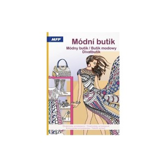 Kolorowanka antystresowa butik modowy