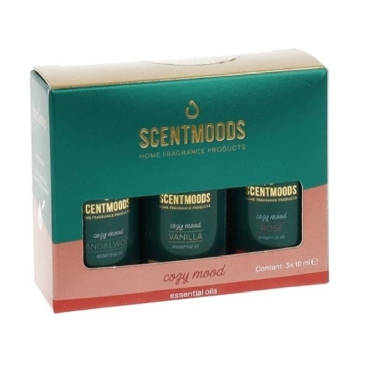 Zestaw olejków zapachowych Cosy Mood 3x50ml