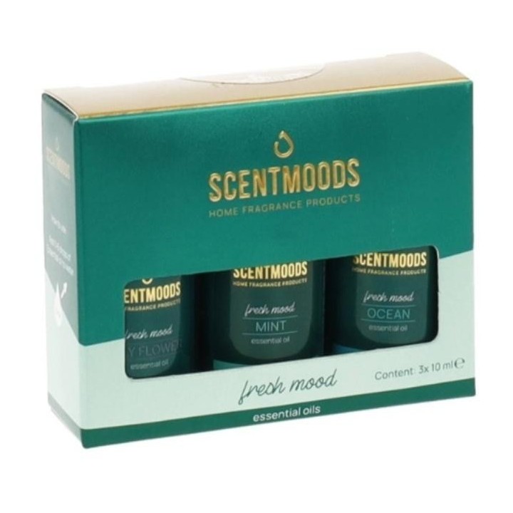 Zestaw olejków zapachowych Fresh Mood 3x50ml