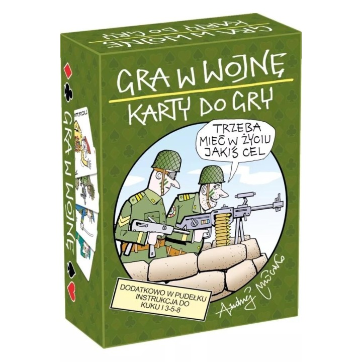 Gra w wojnę. Karty do gry