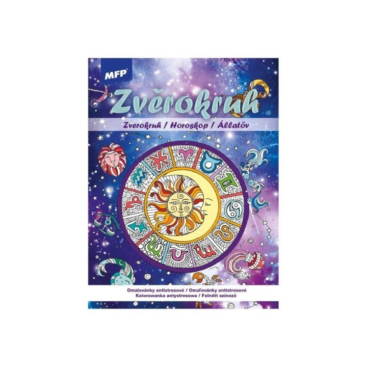 Kolorowanka antystresowa Horoskop 210x290mm 32s