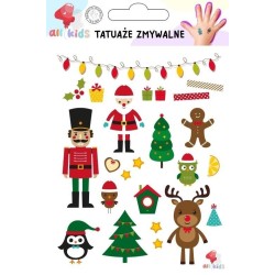 Tatuaże zmywalne dla dzieci Boże Narodzenie 4