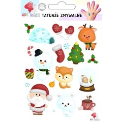 Tatuaże zmywalne dla dzieci Boże Narodzenie 5