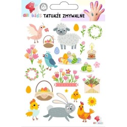 Tatuaże zmywalne dla dzieci Wielkanoc 1