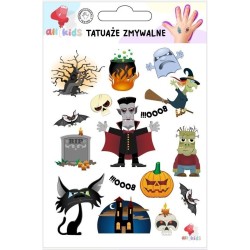 Tatuaże zmywalne dla dzieci Halloween 1