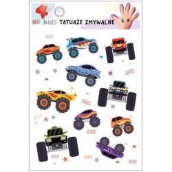 Tatuaże zmywalne dla dzieci Truck