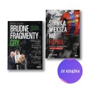 Brudne fragmenty gry + Stawka większa niż futbol (2x książka)