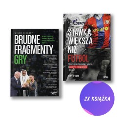 Brudne fragmenty gry + Stawka większa niż futbol (2x książka)