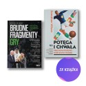 Brudne fragmenty gry + Potęga i chwała (2x książka)