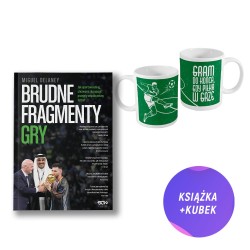 Brudne fragmenty gry (książka + zielony kubek 330ml z piłkarzem gram do końca)