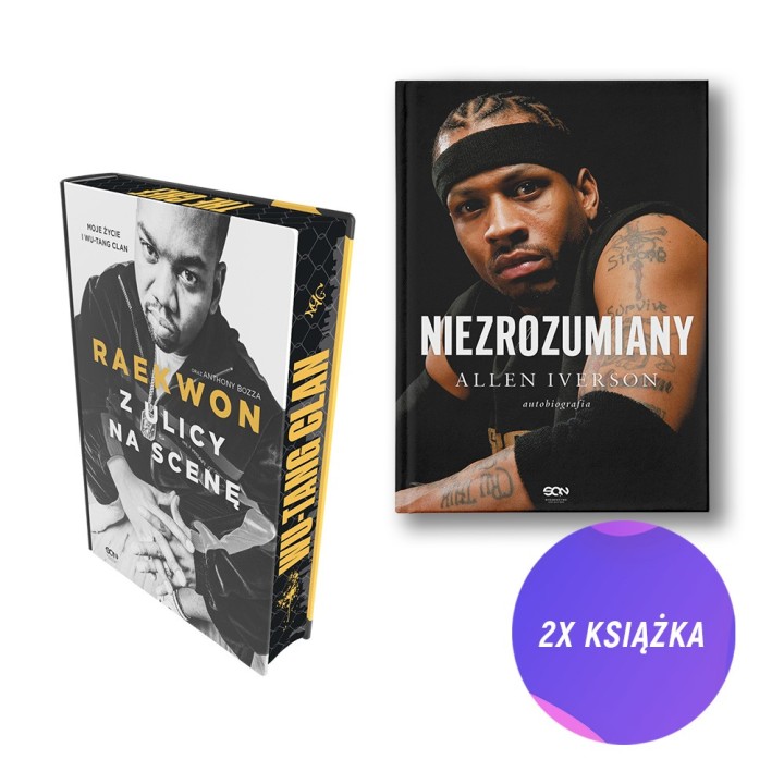 Z ulicy na scenę. Moje życie i Wu-Tang Clan + Allen Iverson | Pakiet na labotiga.pl