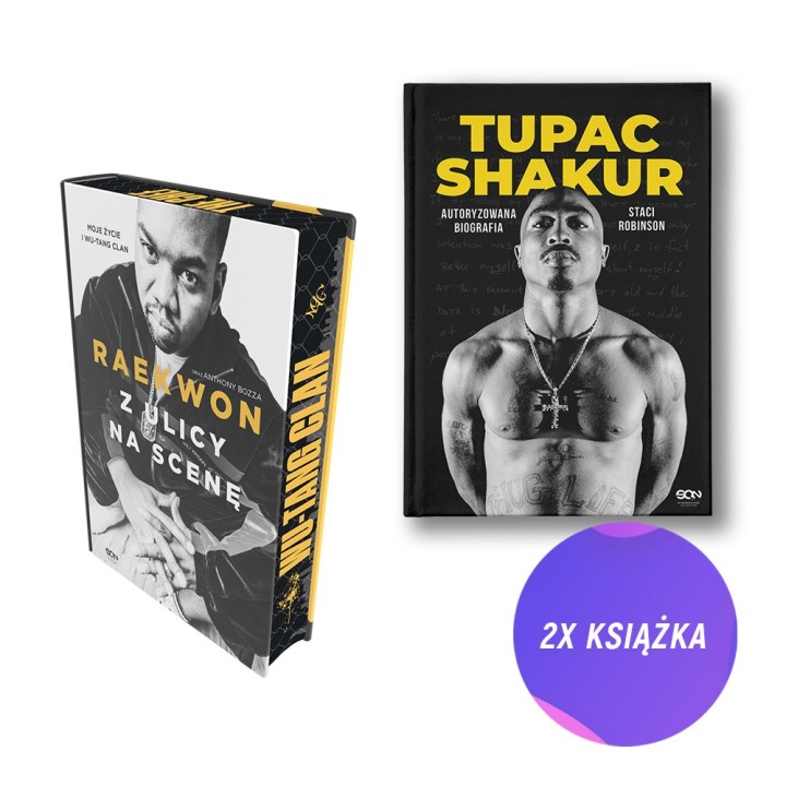 Z ulicy na scenę. Moje życie i Wu-Tang Clan + Tupac Shakur | Pakiet na labotiga.pl