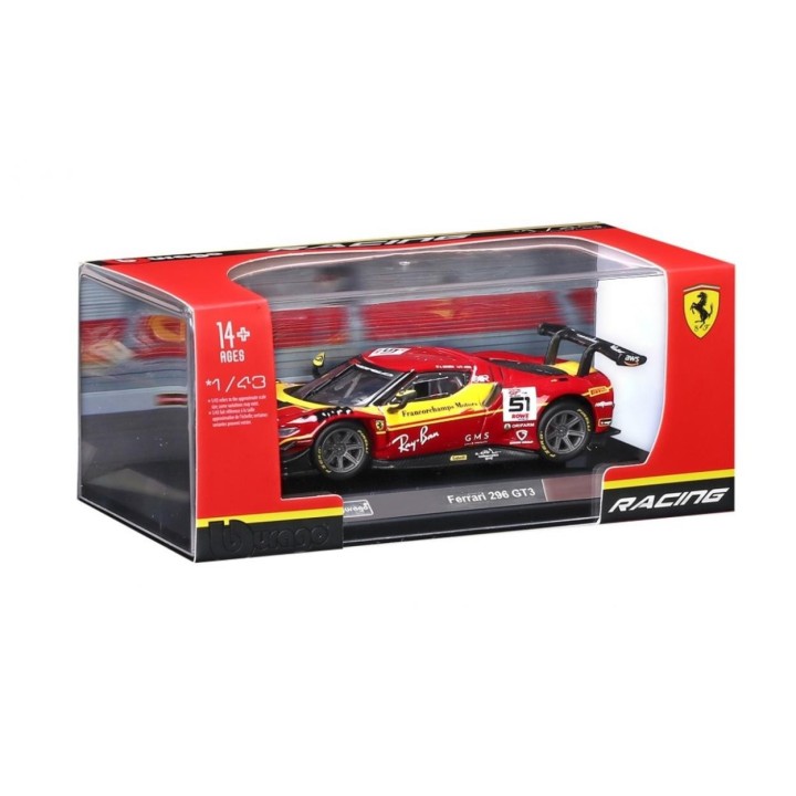 Ferrari Racing (With Plastic Stand&Hard Case 1:43