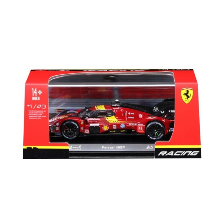 Ferrari Racing (With Plastic Stand&Hard Case) 1:43