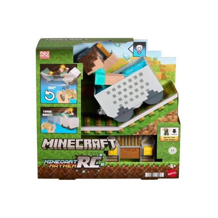 Minecraft RC Zdalnie sterowany wagonik