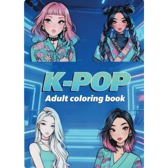 Kolorowanka Kpop A5