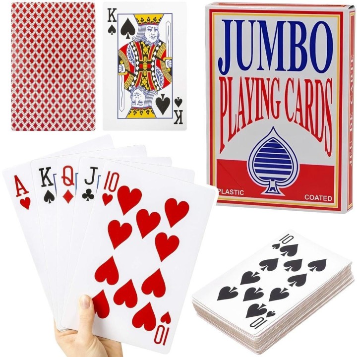 Karty do gry jumbo