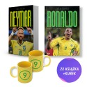 Neymar. Magik z Brazylii. Wydanie III + Ronaldo. Brazylijski fenomen + Kubek (2x książka, 1x kubek)