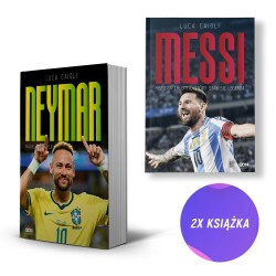 Neymar. Magik z Brazylii + Messi. Historia chłopca, który stał się legendą (2x książka)