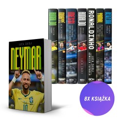 Neymar. Magik z Brazylii + cała seria Luca Caioliego (8x książka)