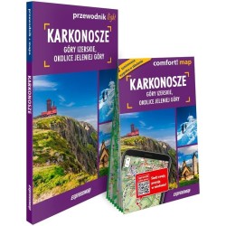 Karkonosze 2w1 light: przewodnik + mapa