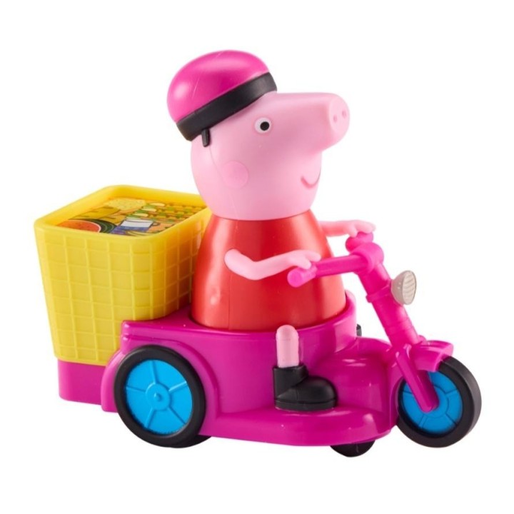 Świnka Peppa - Rower Peppy na baterie