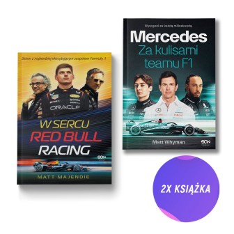 W sercu Red Bull Racing. Sezon z najbardziej ekscytującym zespołem Formuły 1 + Mercedes. Za kulisami teamu F1 (2x książka)
