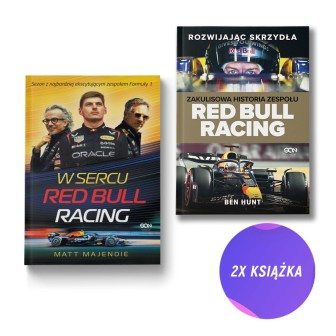 W sercu Red Bull Racing + Rozwijając skrzydła (2x książka)