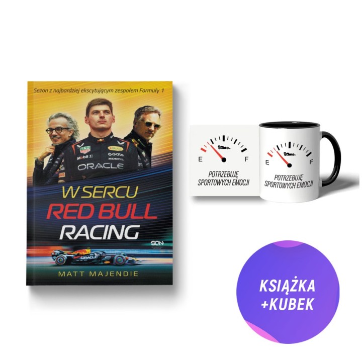 W sercu Red Bull Racing (książka + kubek Potrzebuję sportowych emocji)