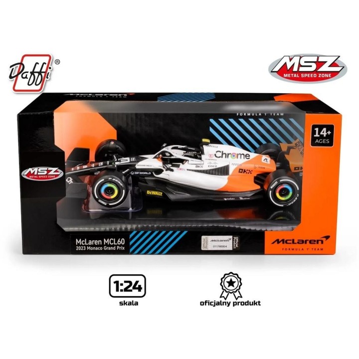 McLaren MCL60 2023 Monaco Grand Prix biały