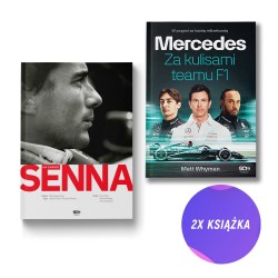 Senna. Na zawsze + Mercedes. Za kulisami teamu F1 (2x książka)