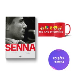 Senna. Na zawsze (książka + kubek F1 czerwony MEM )