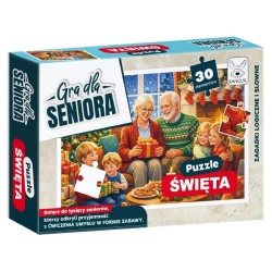 Gra dla Seniora. Puzzle Święta 30el