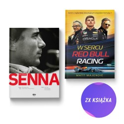 Senna. Na zawsze + W sercu Red Bull Racing (2x książka)