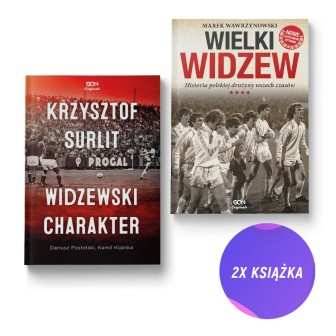 Krzysztof Surlit. Widzewski charakter + Wielki Widzew (2x książka)