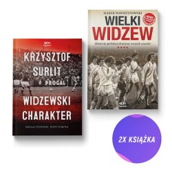Krzysztof Surlit. Widzewski charakter + Wielki Widzew (2x książka)