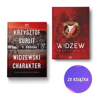 Krzysztof Surlit. Widzewski charakter + Widzew. Reaktywacja (2x książka)
