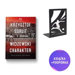 Krzysztof Surlit. Widzewski charakter (książka + podpórka piłkarska do książek)