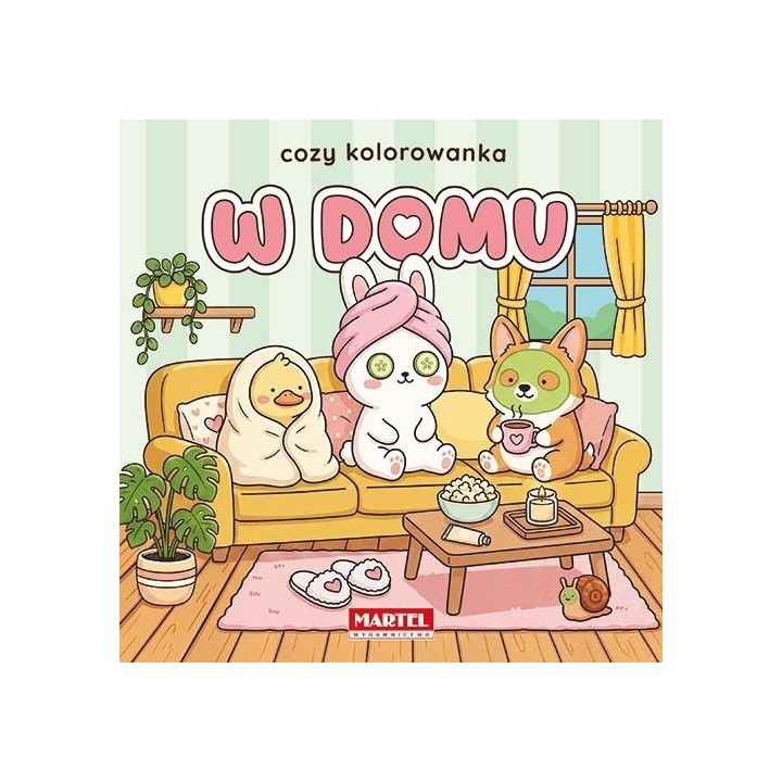 Cozy kolorowanka. W domu