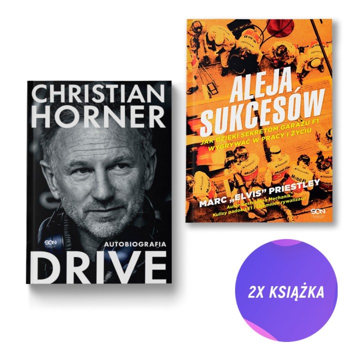 Christian Horner. Drive. Autobiografia + Aleja sukcesów (2x książka)