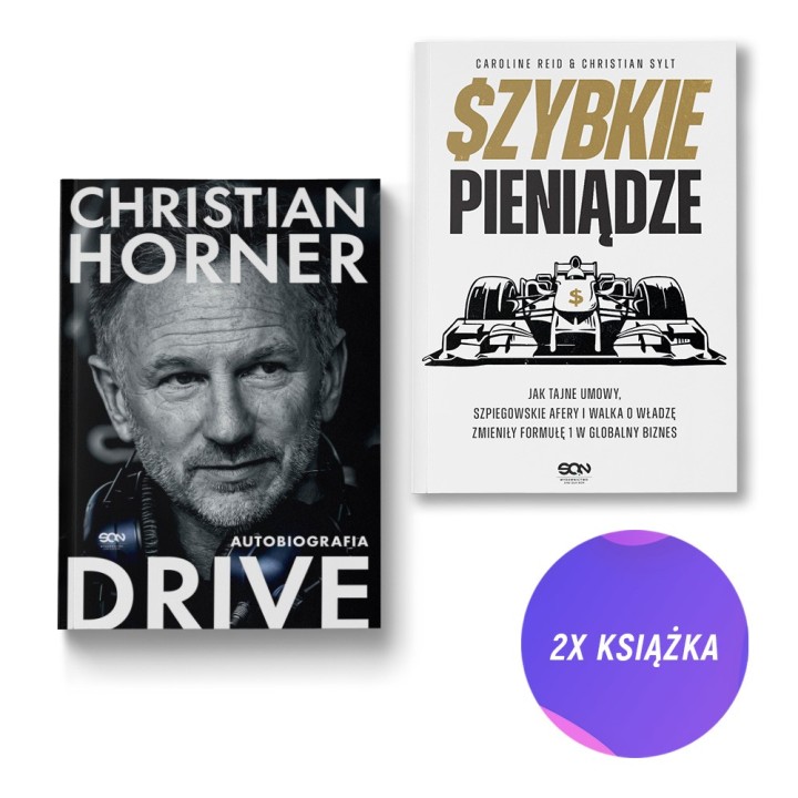 Christian Horner. Drive. Autobiografia + Szybkie pieniądze (2x książka)