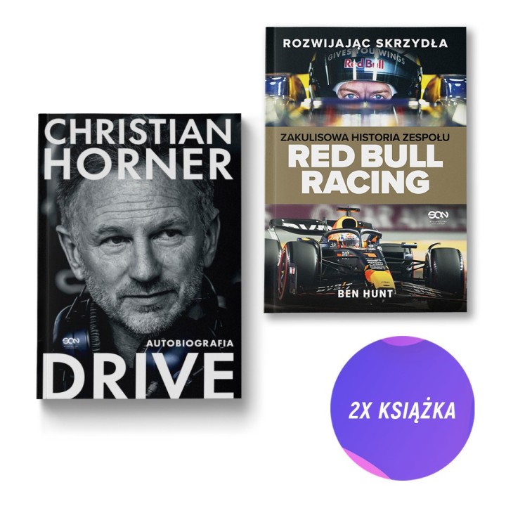 Christian Horner. Drive. Autobiografia + Rozwijając skrzydła (2x książka)