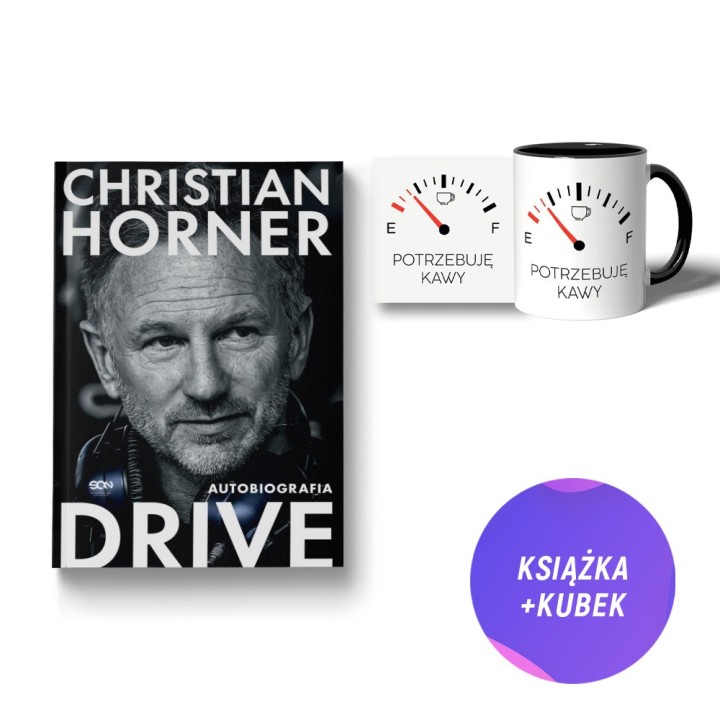 Christian Horner. Drive. Autobiografia (książka + kubek F1 dla fana F1 motoryzacji i kawy)