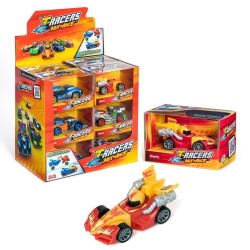 Pojazd T-Racers Min'nRace Window Box Car mix