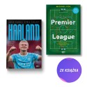 Erling Haaland. Napastnik z krainy wikingów + Premier League. Historia taktyki (2x książka)