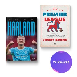 Erling Haaland. Napastnik z krainy wikingów + Premier League. Historia, teraźniejszość i przyszłość (2x książka)