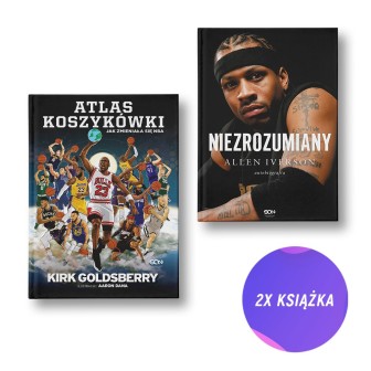 Atlas koszykówki. Jak zmieniała się NBA + Allen Iverson (2x książka)
