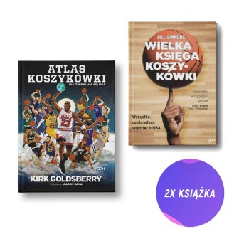 Atlas koszykówki. Jak zmieniała się NBA + Wielka księga koszykówki (2x książka)