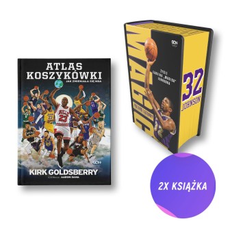 Atlas koszykówki. Jak zmieniała się NBA + Magic. Życie Earvina Magica Johnsona (2x książka)