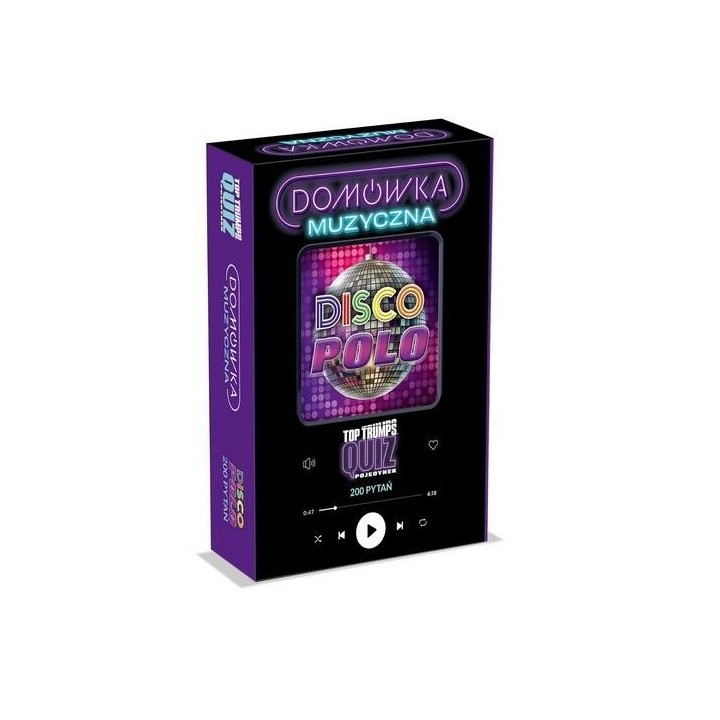 Top Trumps Quiz Box Domówka Muzyczna Disco Polo